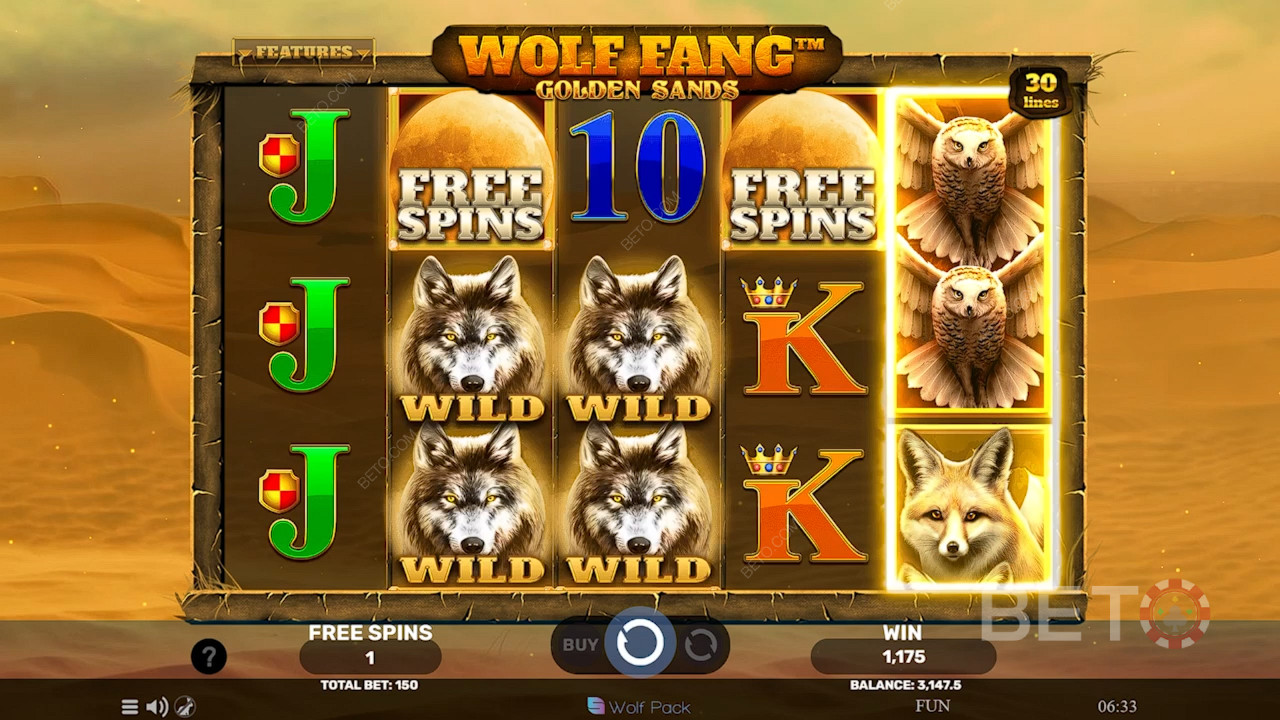 Wolf Fang金沙 (BETO 老虎機) 評論