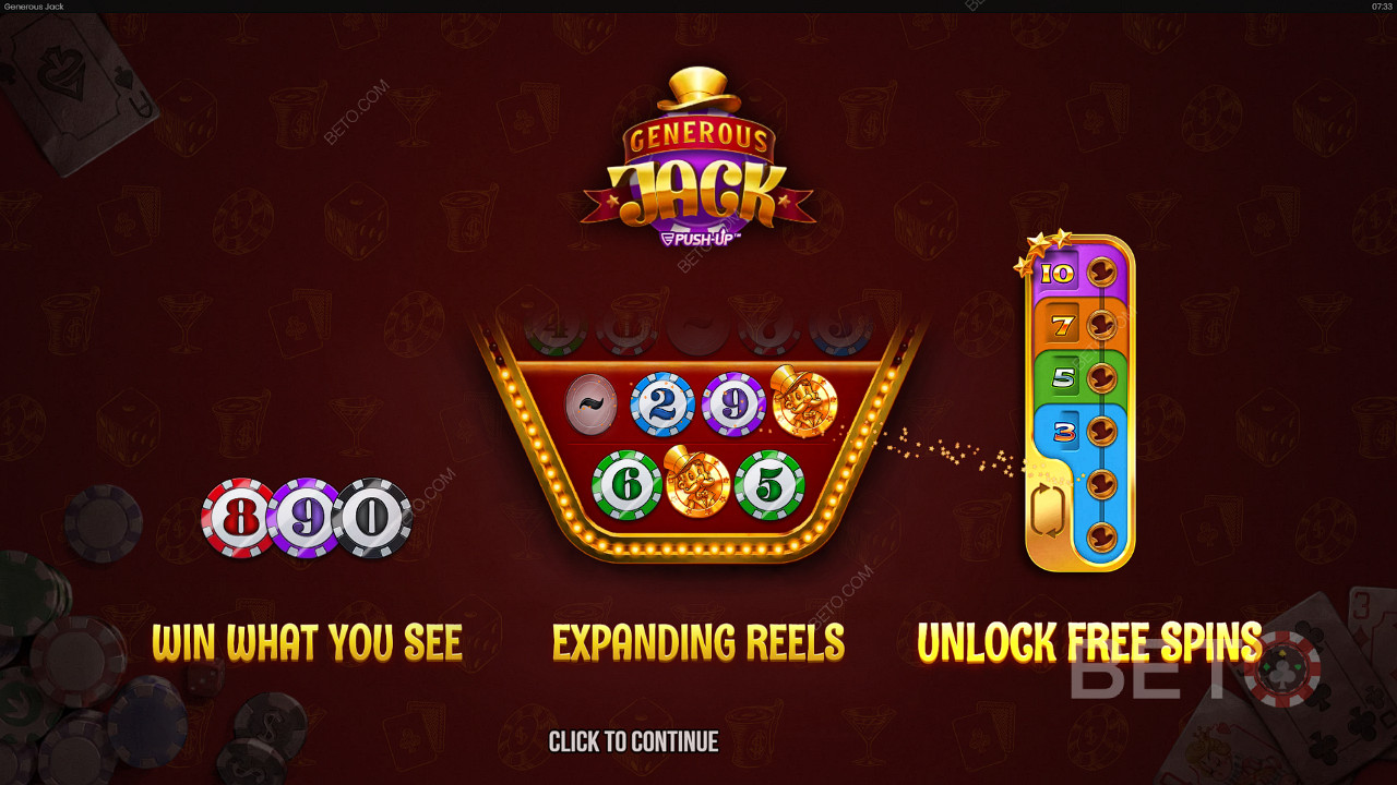 Generous Jack 免費遊戲