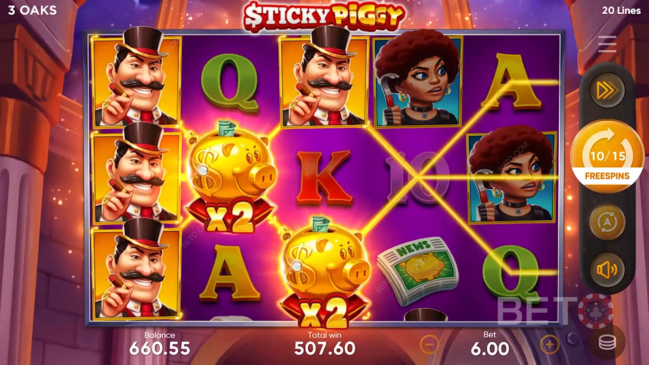 Sticky Piggy 免費遊戲