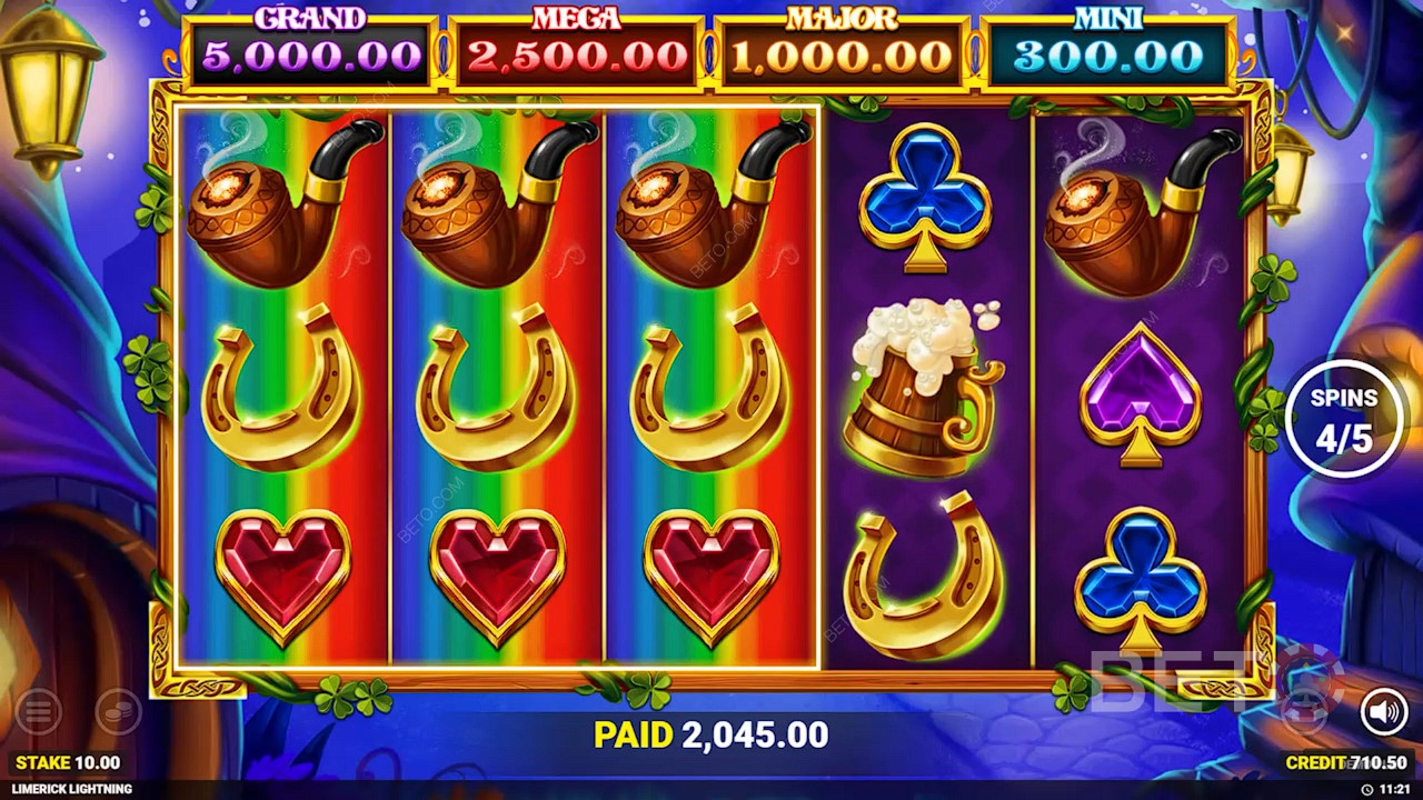 Limerick Lightning 免費遊戲