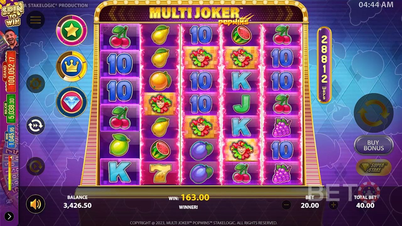 BETO 老虎機的 Multi Joker Popwins 評論