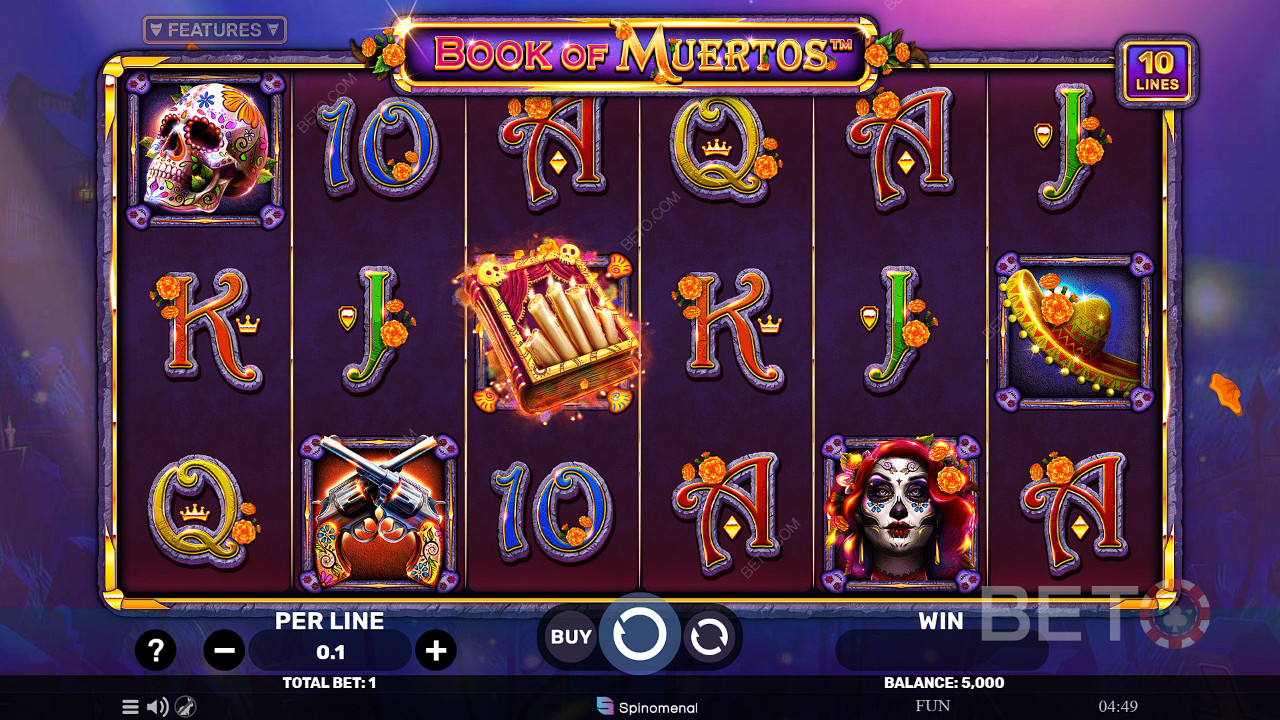 Book of Muertos 免費遊戲