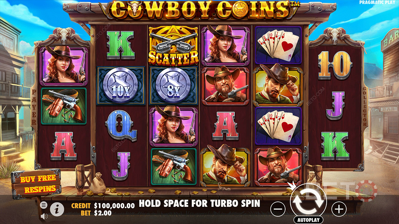 Cowboy Coins 免費遊戲