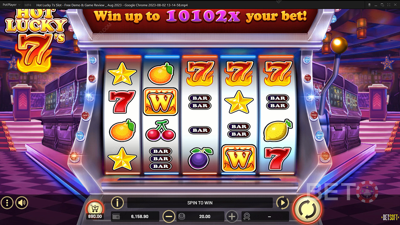 Hot Lucky 7s 免費遊戲