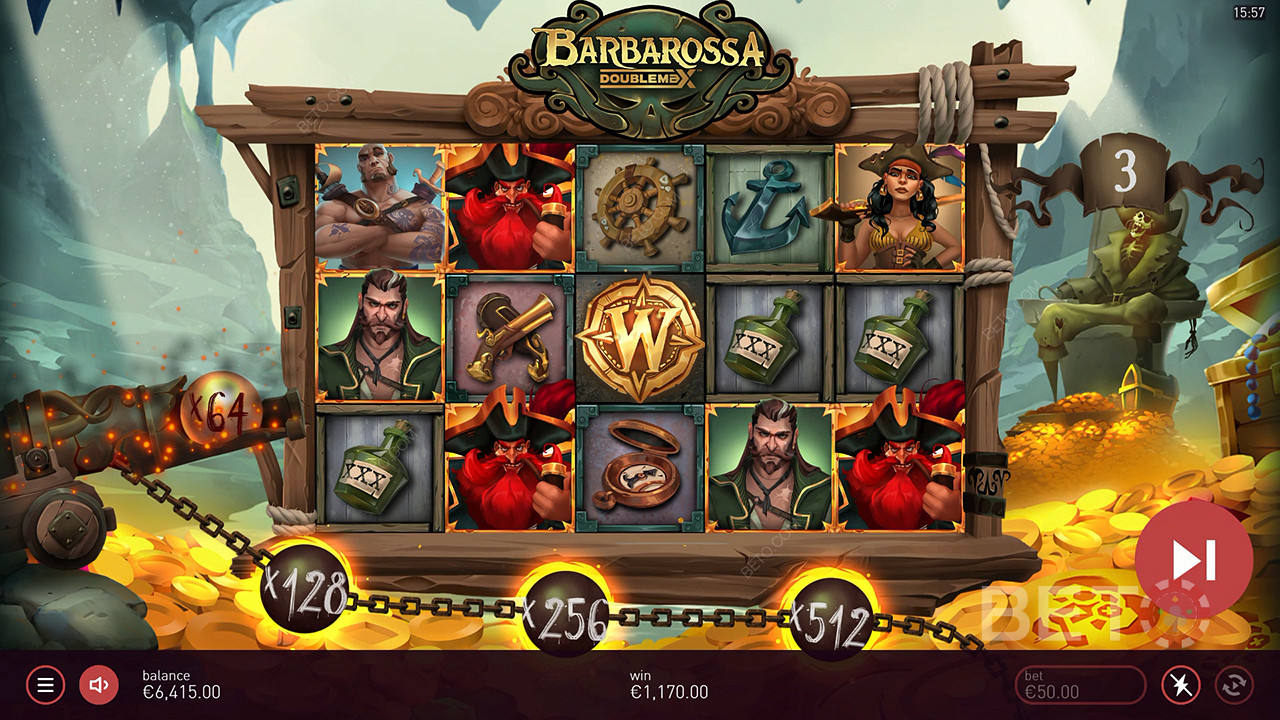 Barbarossa DoubleMax 免費遊戲