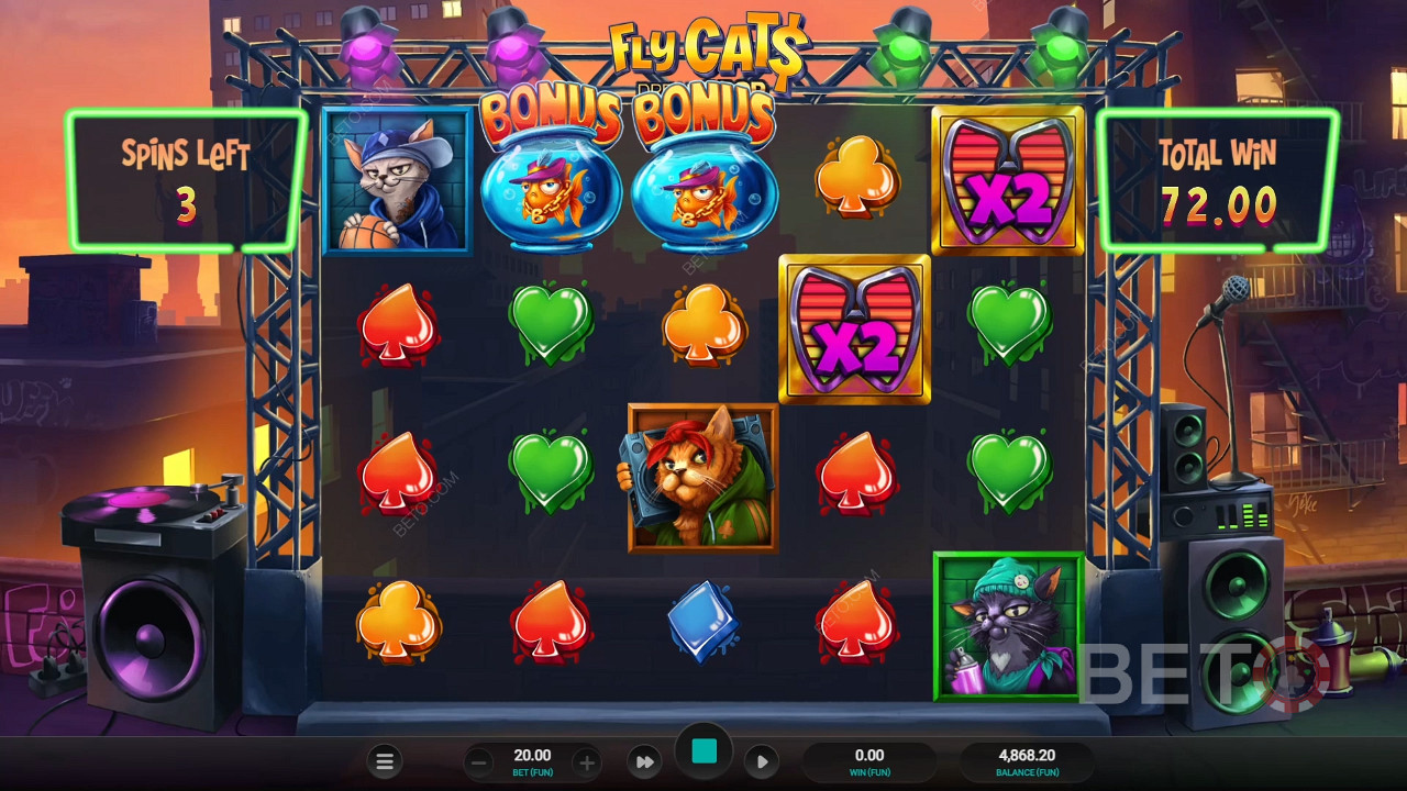 Fly Cats Dream Drop 免費遊戲