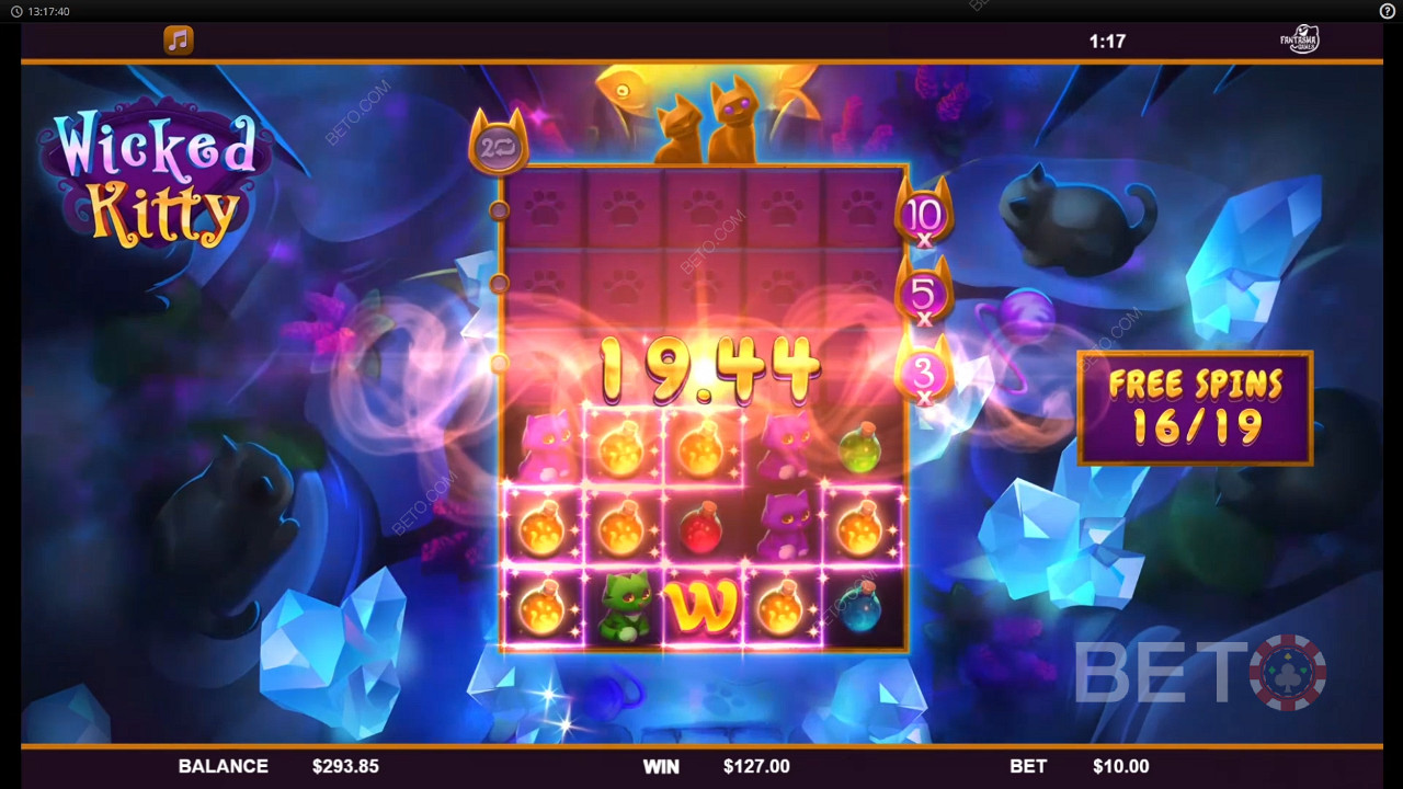 Wicked Kitty 免費遊戲