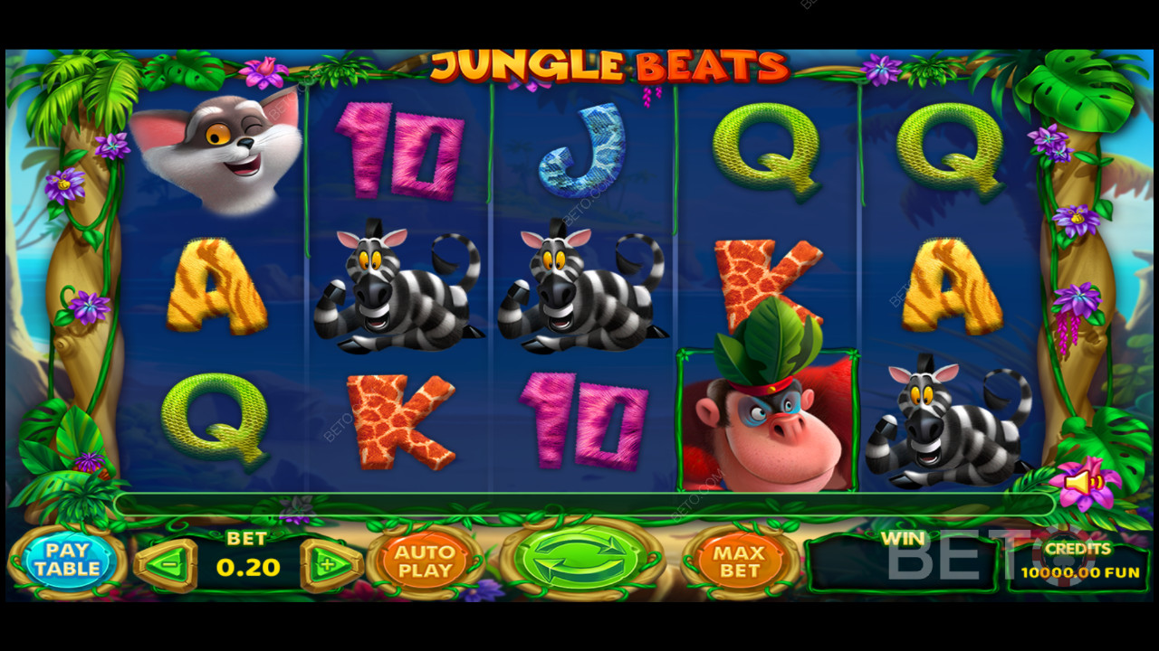 BETO 老虎機的《Jungle Beats》評論