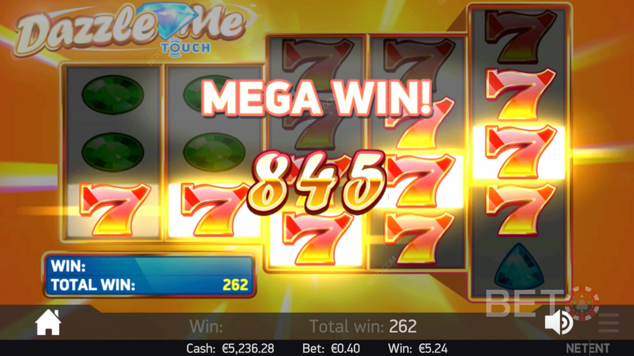 Mega Win Dazzle Me在線老虎機