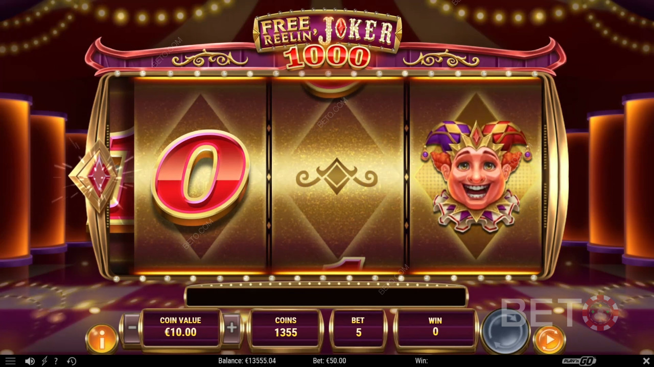 BETO 老虎機Free Reelin Joker 1000 評論
