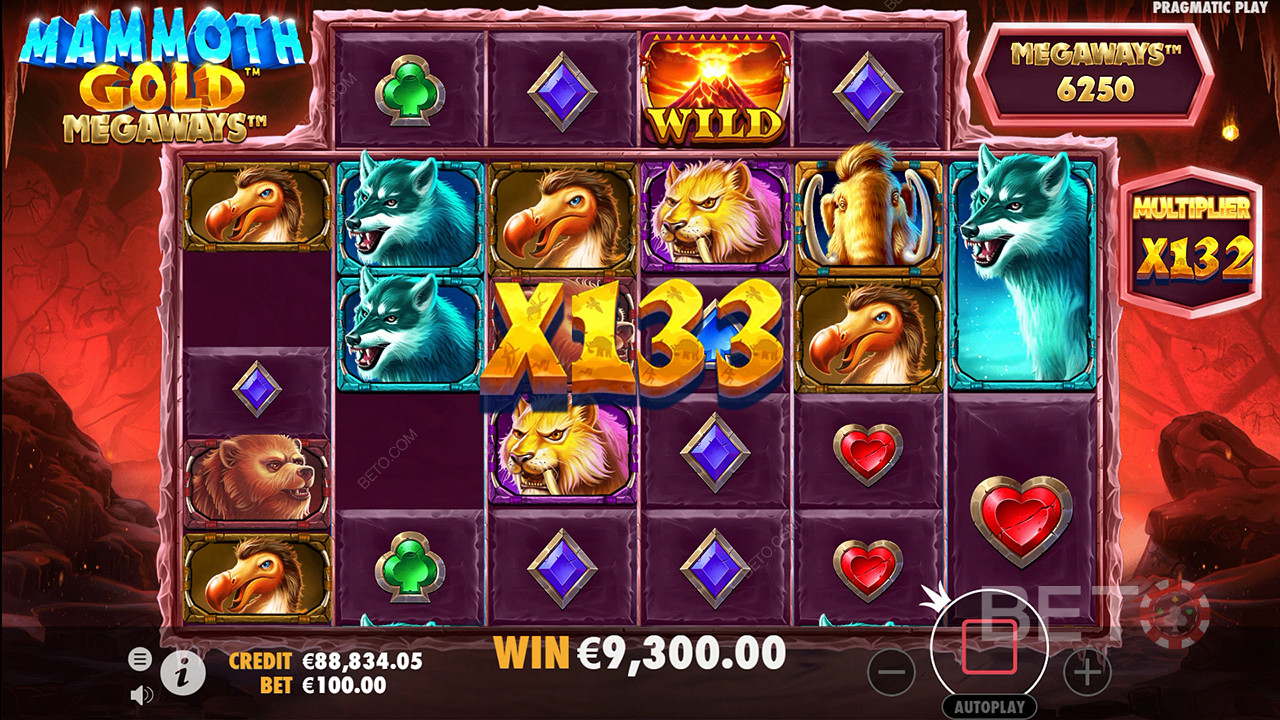 Mammoth Gold Megaways 免費遊戲