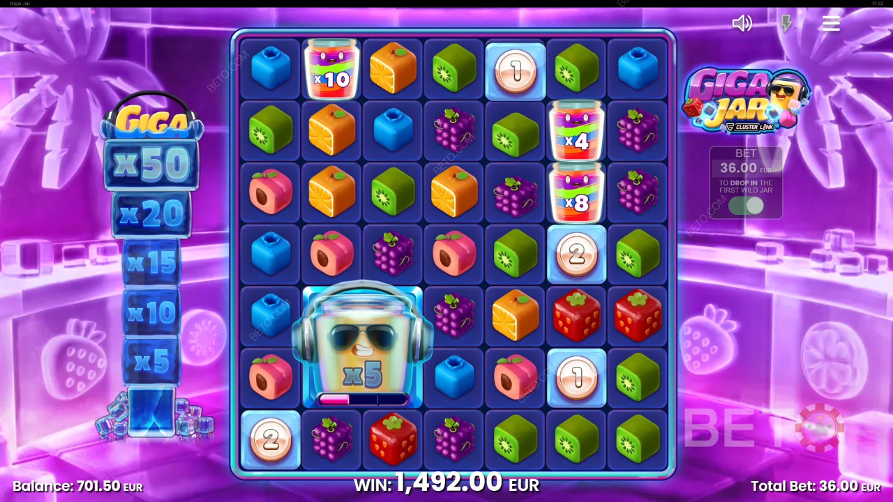 BETO Slots 的 Giga Jar Cluster Link 審查