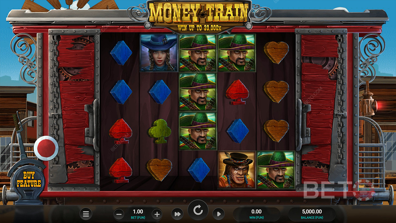 金錢列車是一款標誌性的創新遊戲