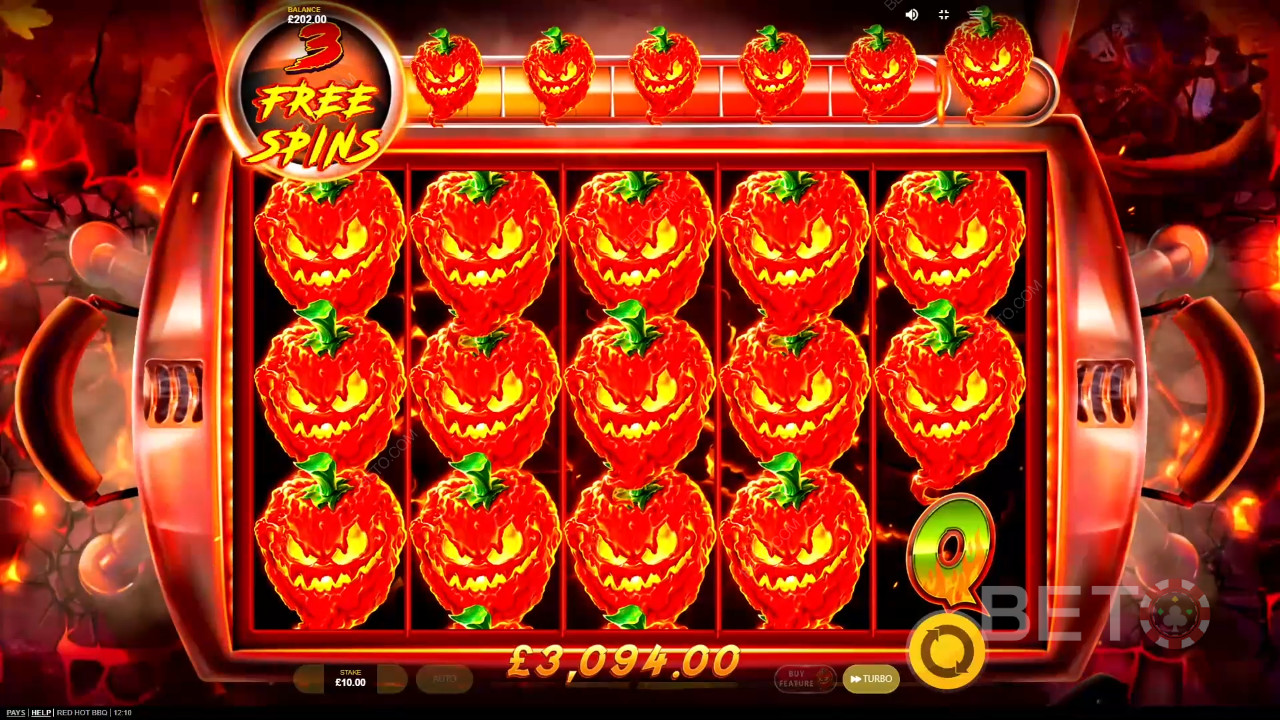 Red Tiger的 Red Hot BBQ 附加功能說明
