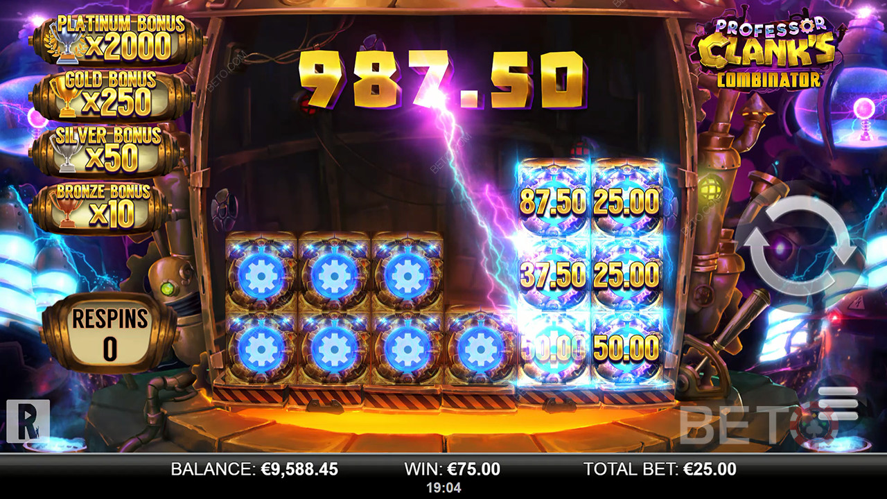 BETO Slots 的 Clank 教授的組合器評論