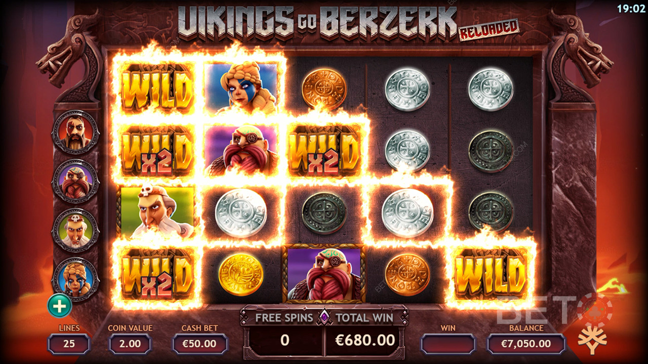 BETO 老虎機評論Vikings Go Berzerk Reloaded
