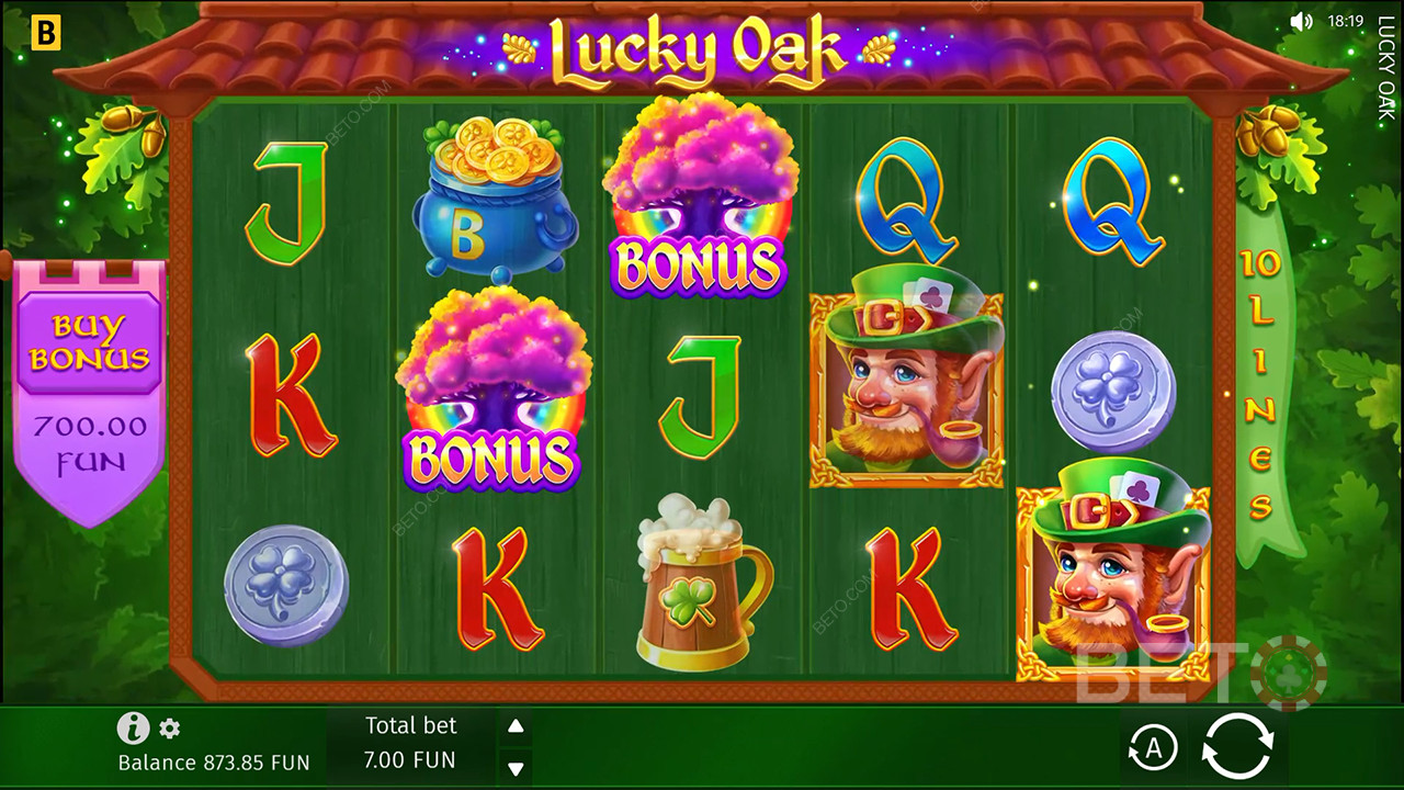 BETO 老虎機的 Lucky Oak 評論