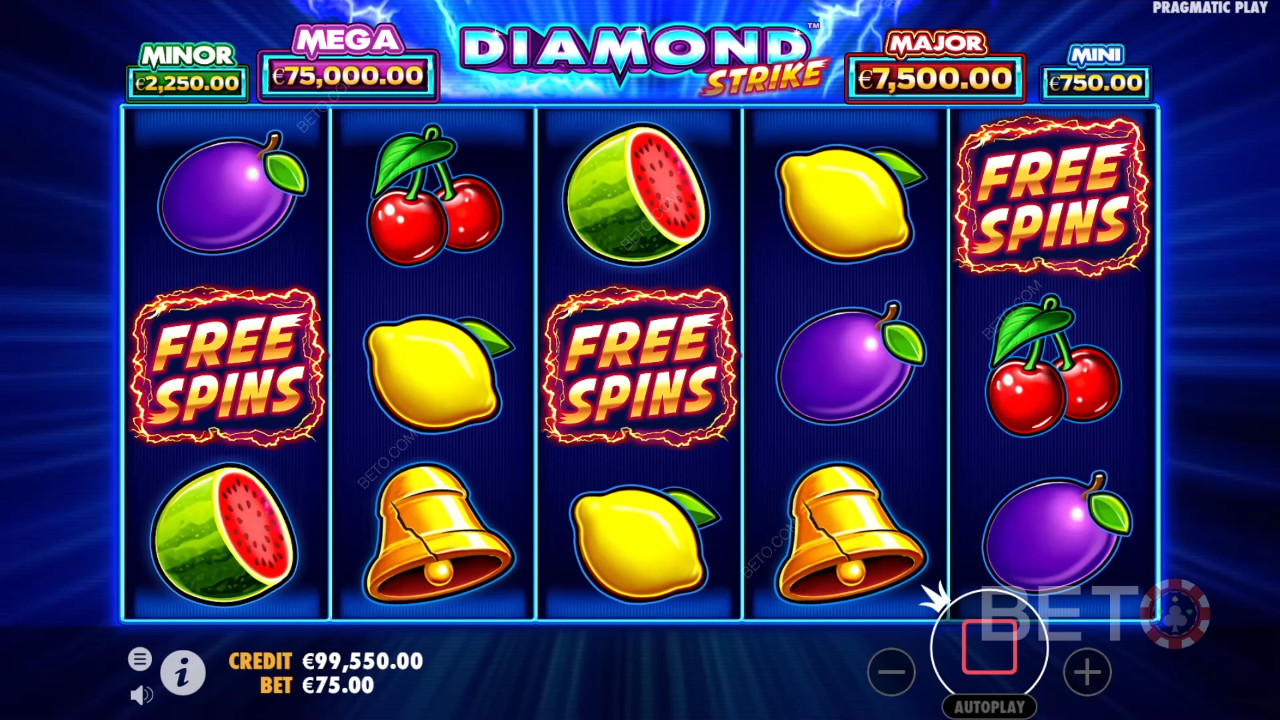 BETO 老虎機的 Diamond Strike 評論