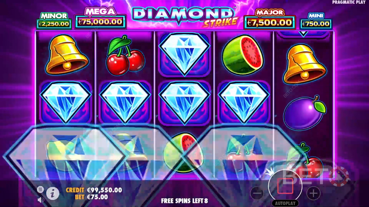 如何玩Pragmatic Play的 Diamond Strike
