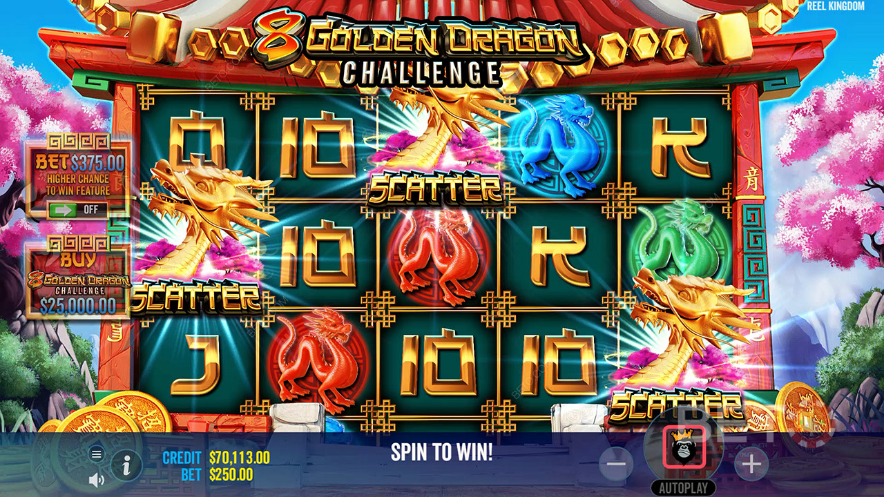 8 Golden Dragon Challenge  免費遊戲