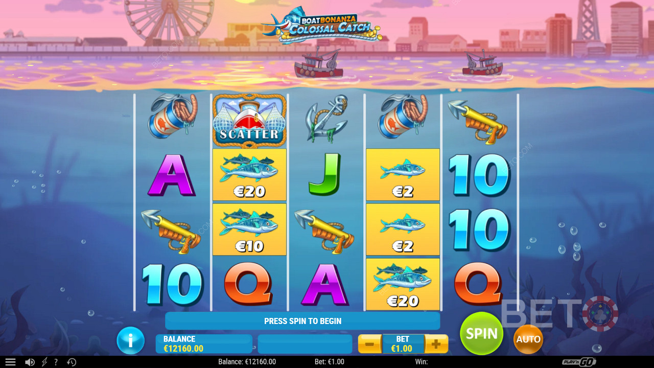 Boat Bonanza Colossal Catch  免費遊戲