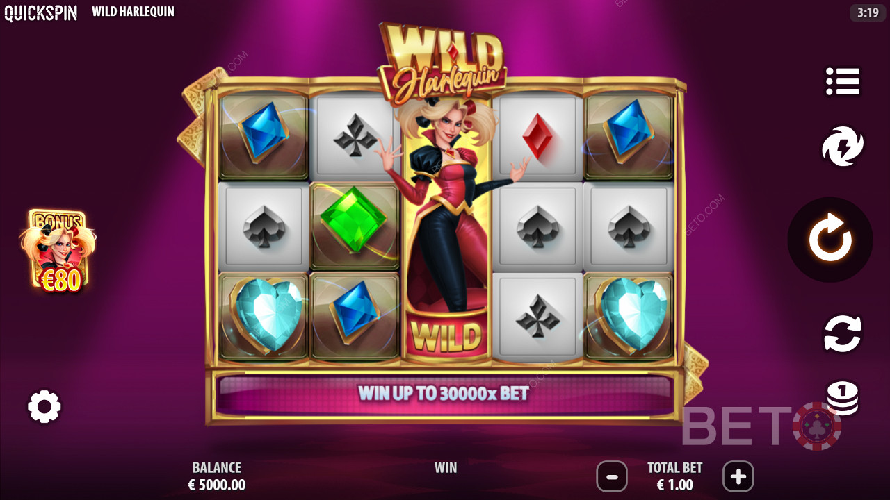 Wild Harlequin 免費遊戲