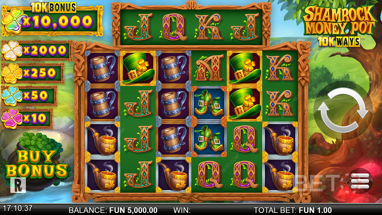 Shamrock Money Pot 10K Ways 免費遊戲