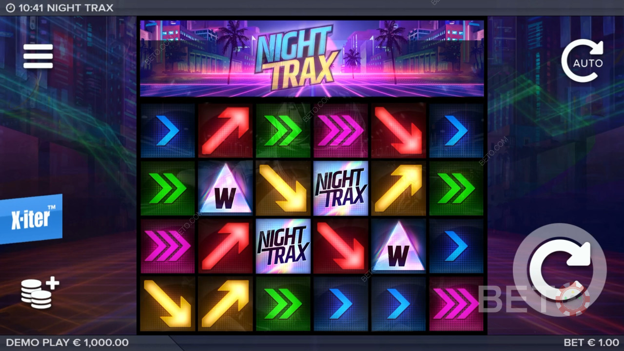 BETO 老虎機 Night Trax 的評論