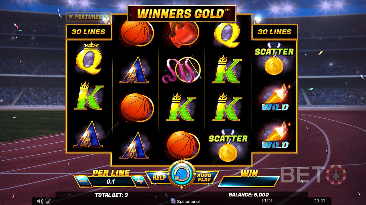 Winners Gold 免費遊戲