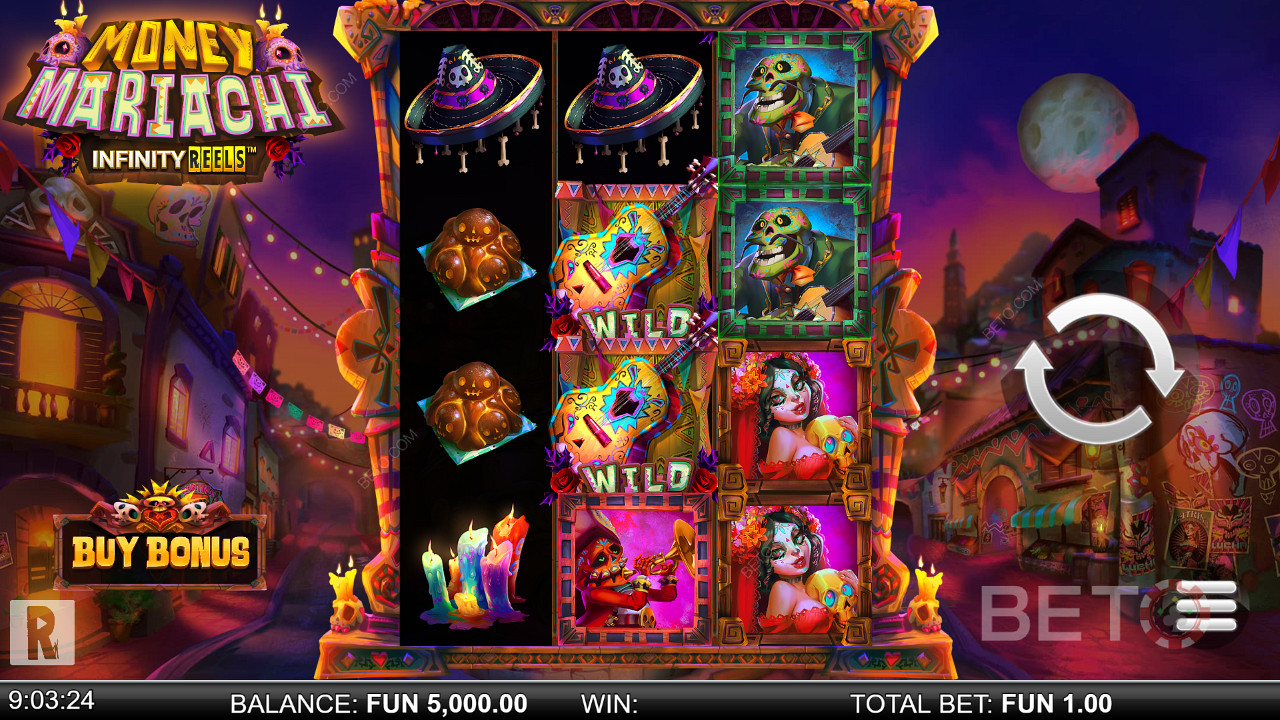 Money Mariachi Infinity Reels 免費遊戲