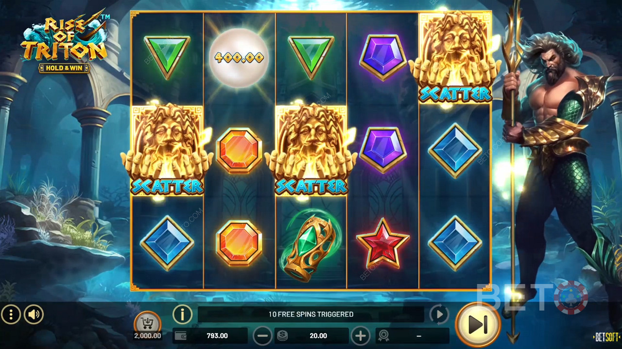BETO 老虎機評論《Triton 的崛起》
