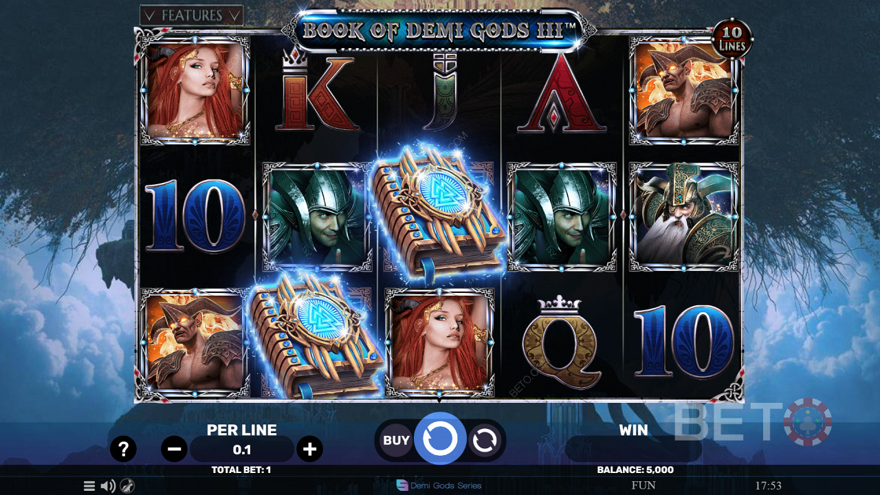 Book of Demi Gods III 免費遊戲