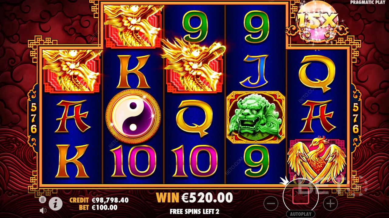 5 Lions  免費遊戲