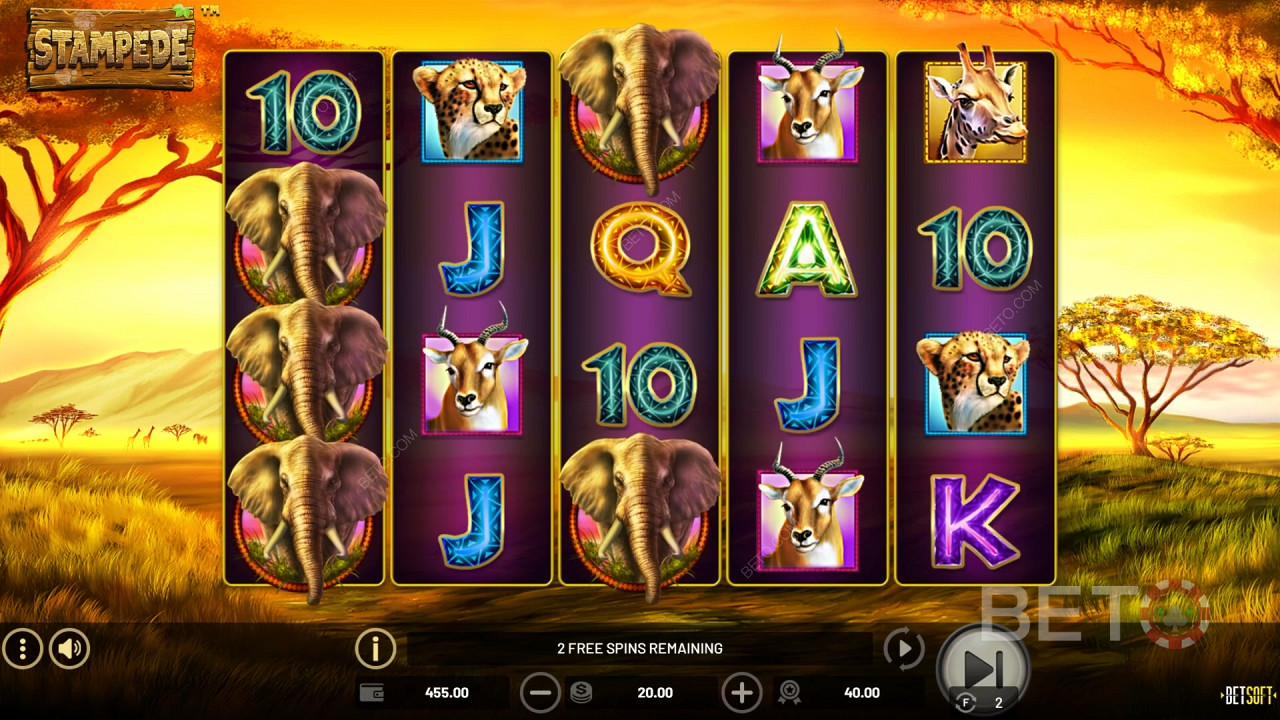 Stampede (Betsoft)  免費遊戲