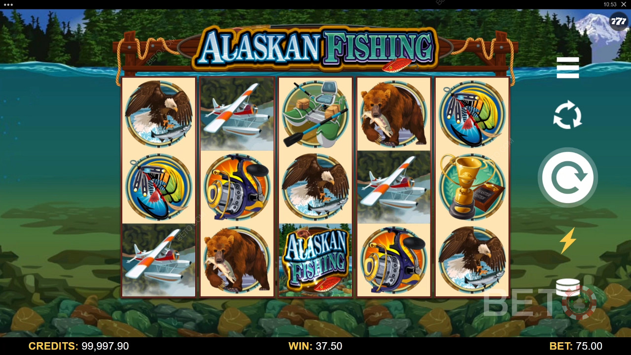 阿拉斯加釣魚老虎機是一場獨特的釣魚冒險