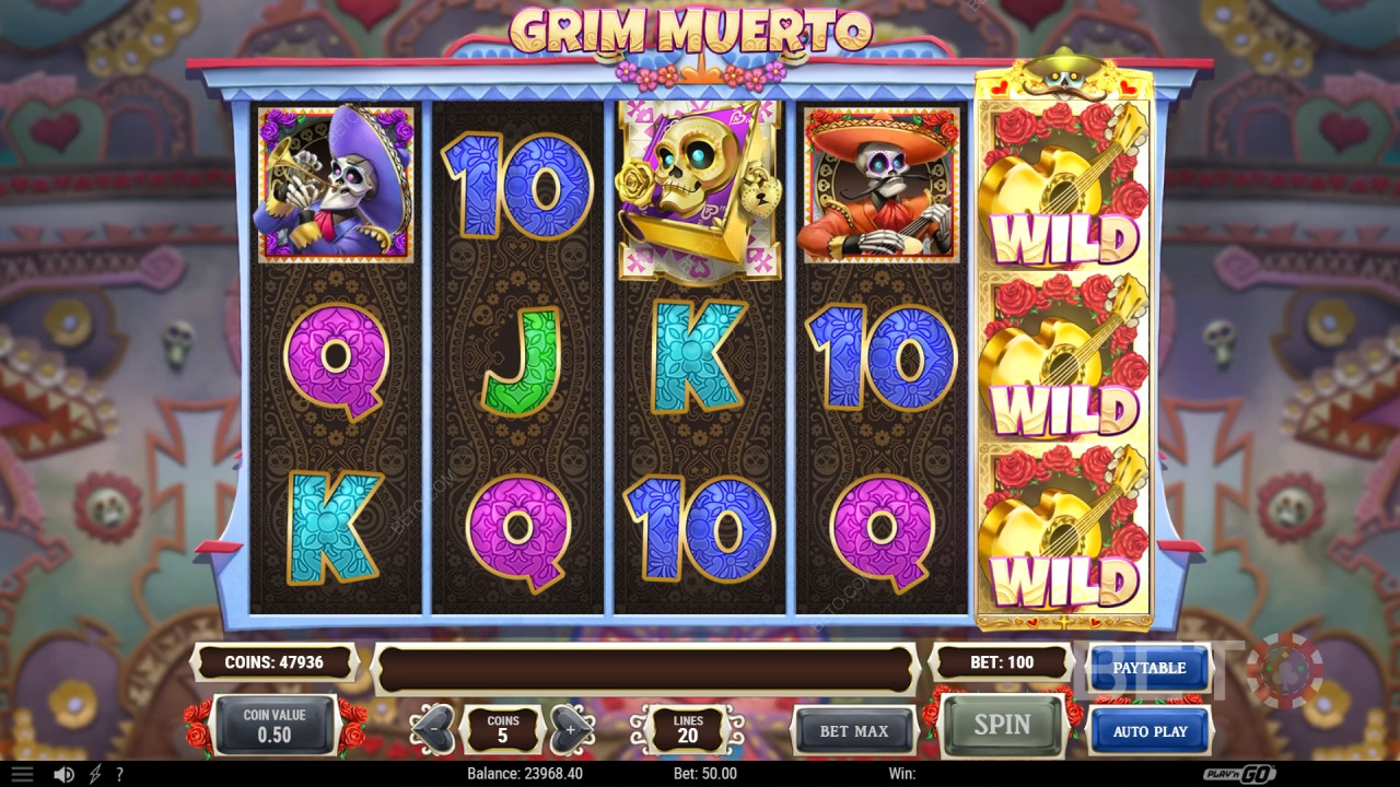 BETO 老虎機的 Grim Muerto 評論