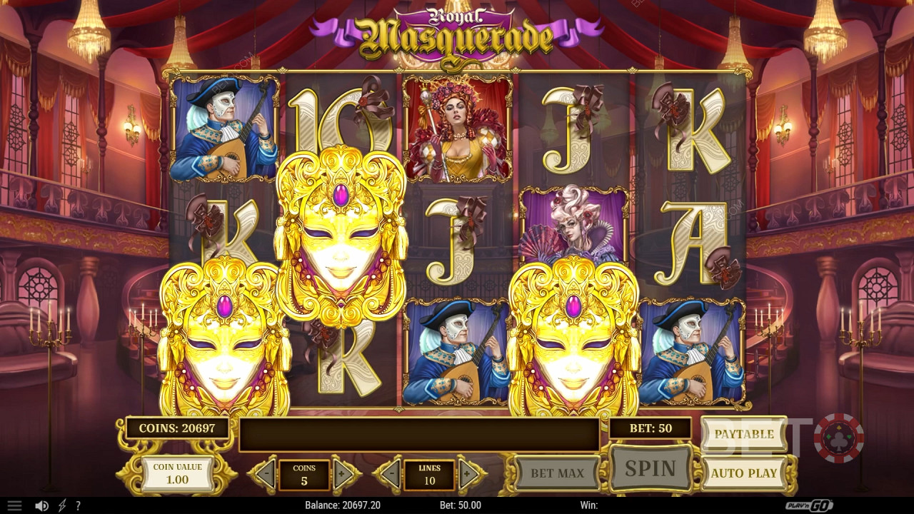 Royal Masquerade (Play'n Go)  免費遊戲