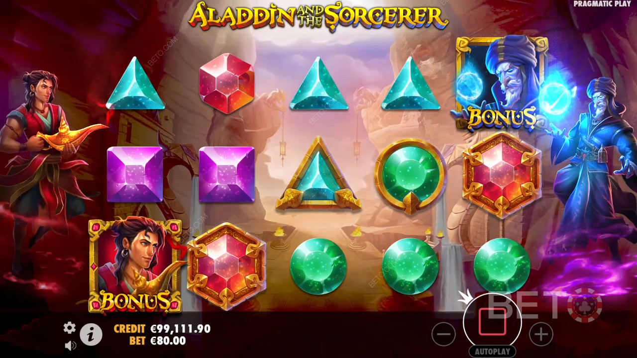 Aladdin and the Sorcerer  免費遊戲