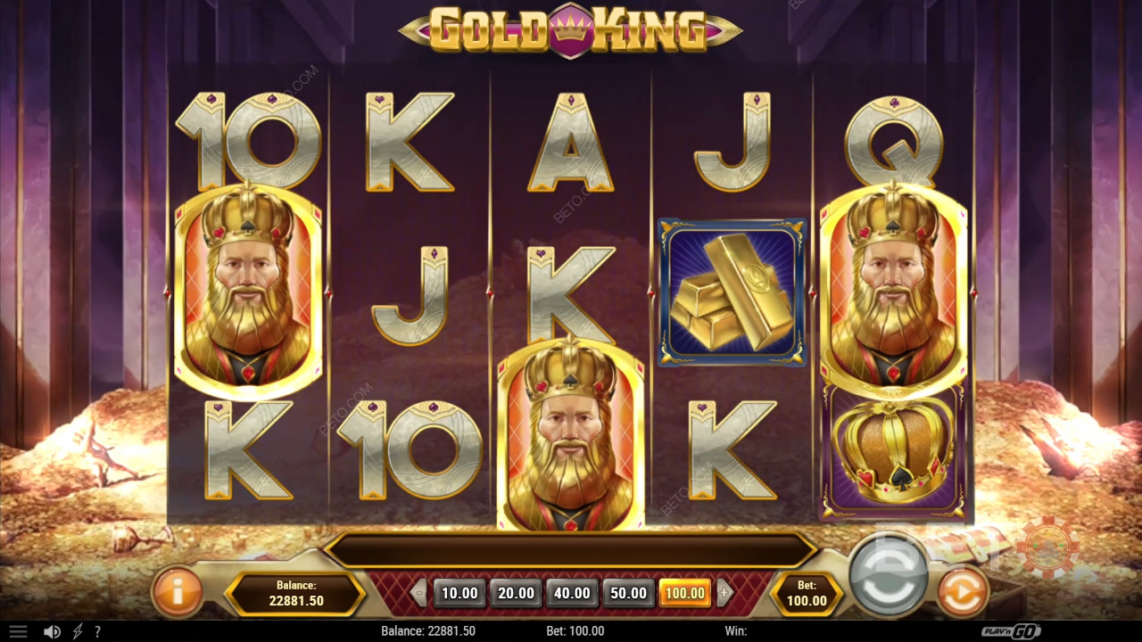 BETO 老虎機的 Gold King 評論