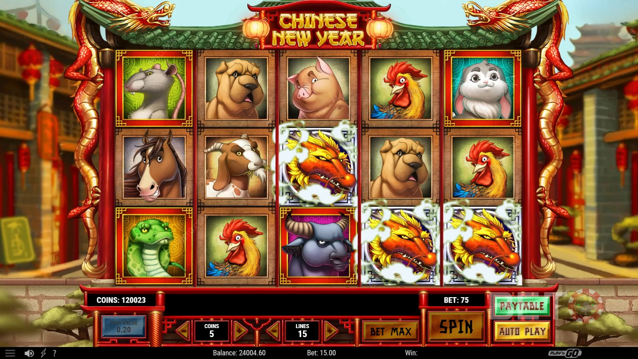 Chinese New Year (Play'n Go)  免費遊戲