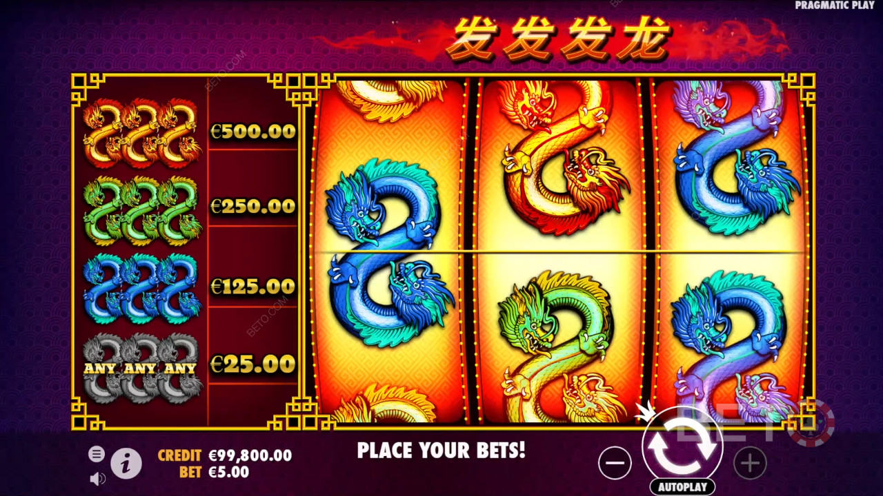 Pragmatic Play 888 Dragons 的獎勵功能詳解