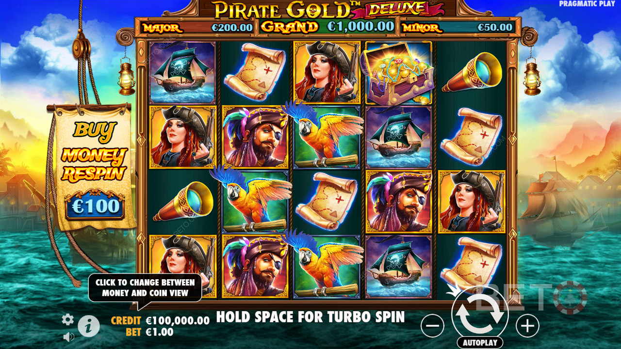 Pirate Gold Deluxe 免費遊戲