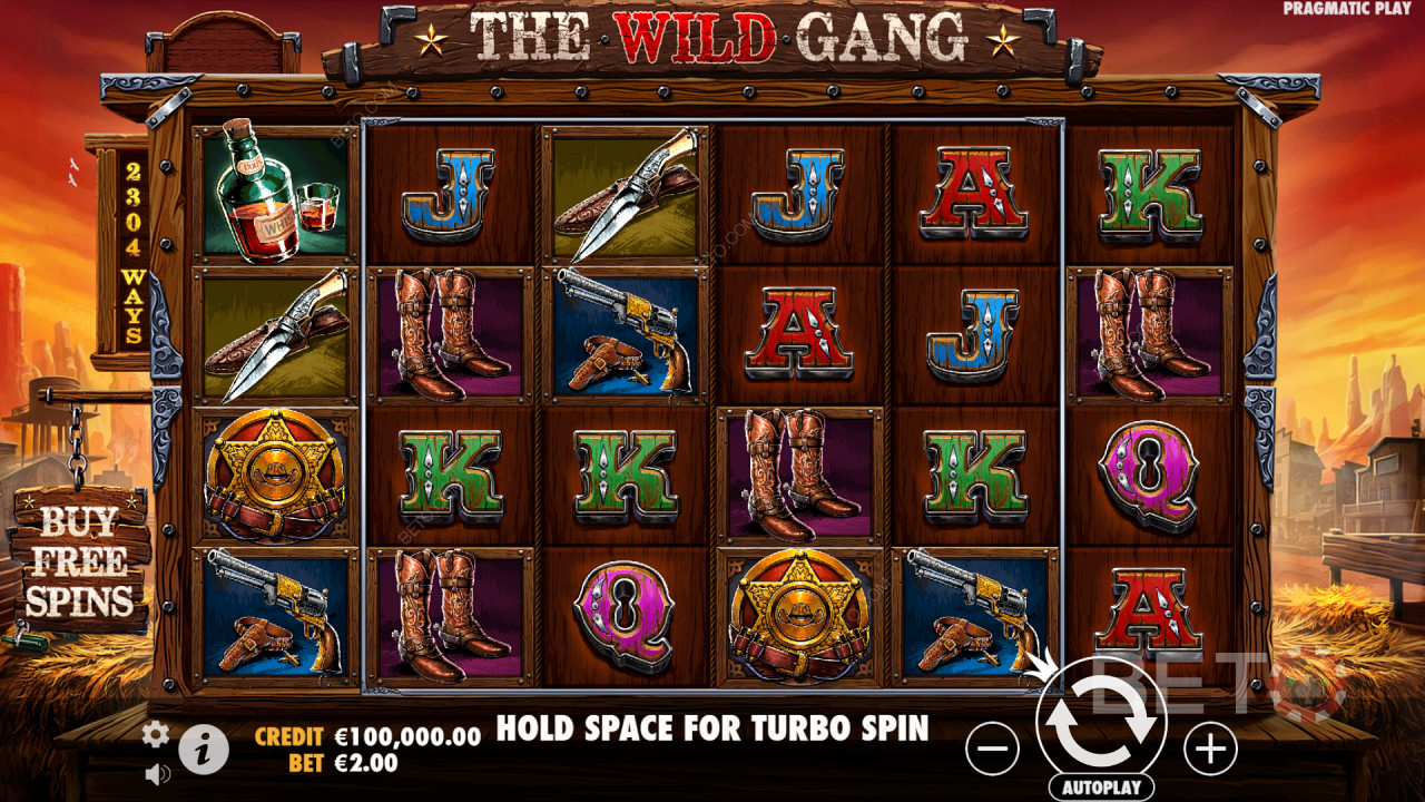如何玩Pragmatic Play 《The Wild Gang》