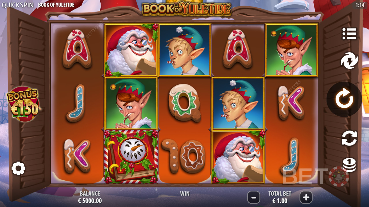 BETO Slots 的《聖誕之書》評論