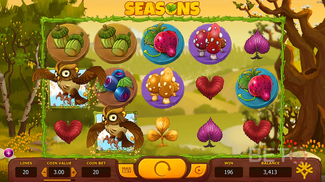Seasons (Yggdrasil)  免費遊戲