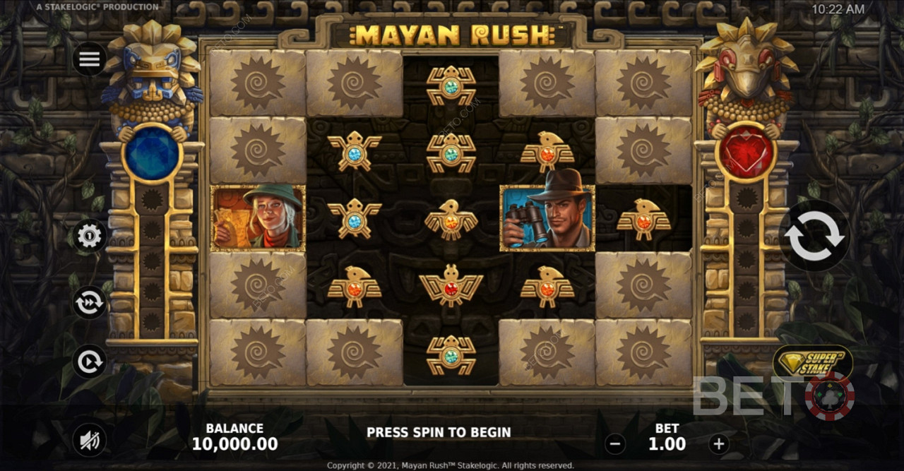 Mayan Rush在線老虎機