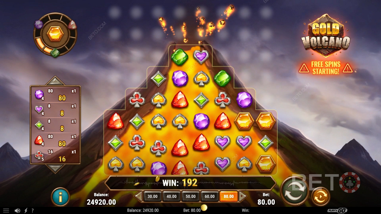 Gold Volcano 免費遊戲