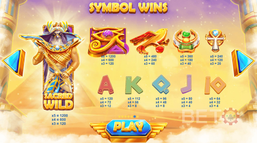 Wild Symbols、Premium Symbols、Card Symbols 及其各自的獎勵。