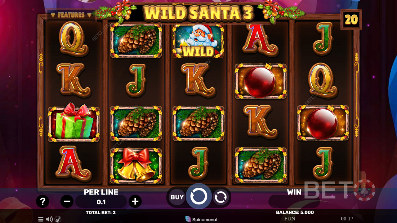 Wild Santa 3 免費遊戲