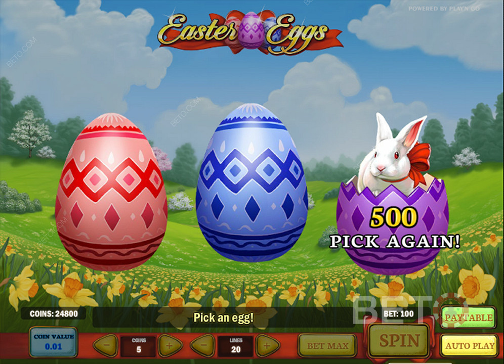 復活節彩蛋為遊戲帶來迷人的獎勵